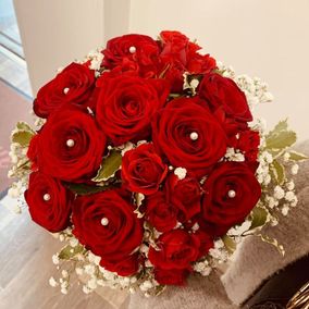 bouquet de roses rouges